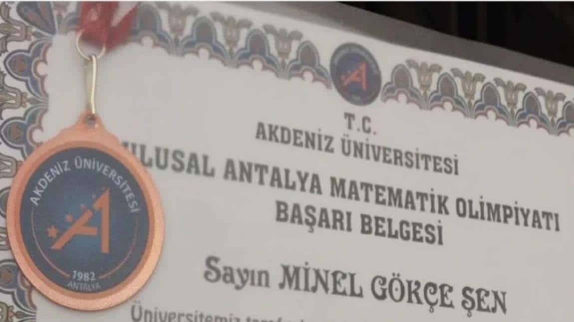 Bandırma Bilim ve Sanat Merkezinden Ulusal Antalya Matematik olimpiyatlarında büyük başarı.